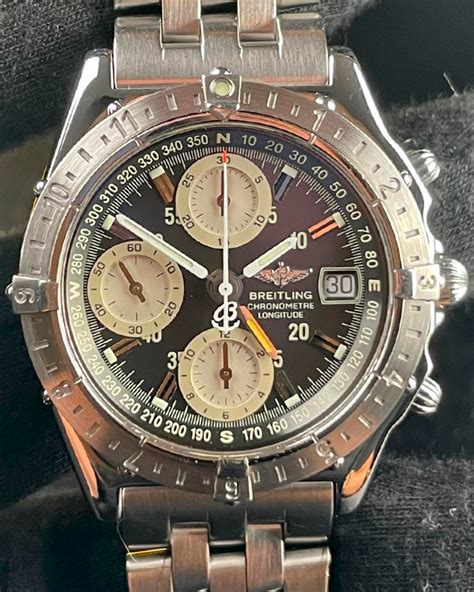 a20348 breitling grau|Breitling Chronomat Longitude A20348 .